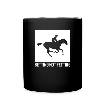 Chemise sans caresses - Mug uni - noir - Devant