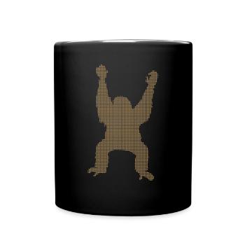 Orang-outan - Mug uni - noir - Devant