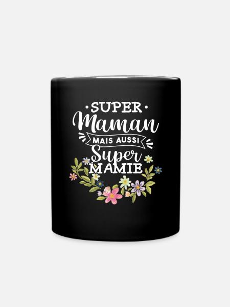Maman Et Mamie - Mug uni - noir