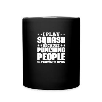 Squash - Full Colour Mug - black - Front