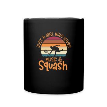 Squash - Full Colour Mug - black - Front