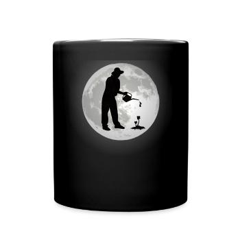Gardener Accessories Garden Motif - Full Colour Mug - black - Front