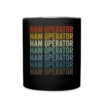 Radioamateur Radioamateur - Mug uni - noir - Devant