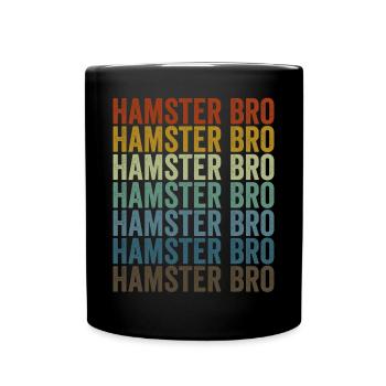 Hamster Bro Hamster Lover Brother - Mug uni - noir - Devant