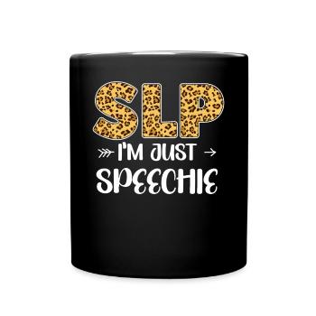 Speech Therapist Therapy Assistant - Full Colour Mug - black - Front
