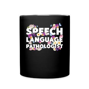 Speech Therapist Therapy Assistant - Tasse einfarbig - Schwarz - Vorne