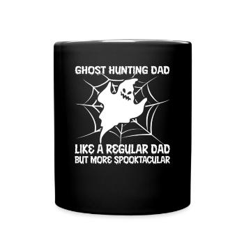 Ghost Hunting Dad - Full Colour Mug - black - Front
