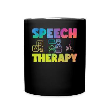 Assistant orthophoniste - Mug uni - noir - Devant
