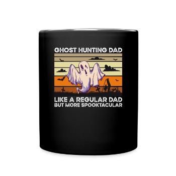 Ghost Hunting Dad - Full Colour Mug - black - Front
