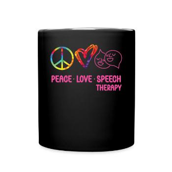 Assistant orthophoniste - Mug uni - noir - Devant