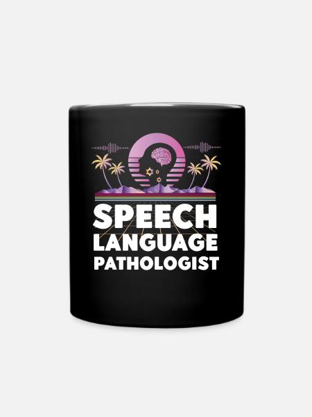 Speech Therapist Therapy Assistant - Tasse einfarbig - Schwarz