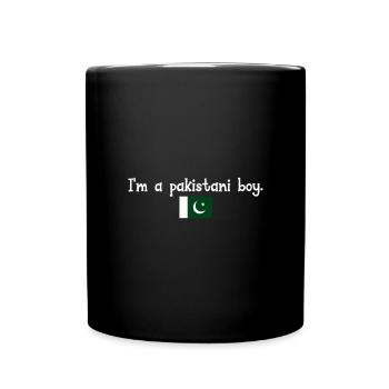 Je suis un garçon pakistanais - Mug uni - noir - Devant