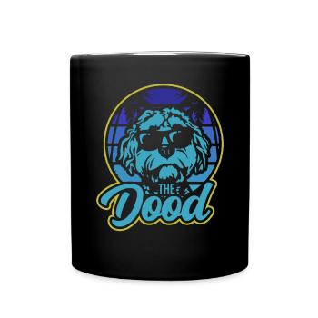 The Dood Doodle Labradoodle Goldendoodle - Full Colour Mug - black - Front