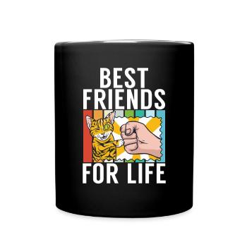 Gift Cat Owner Cat Gift - Full Colour Mug - black - Front