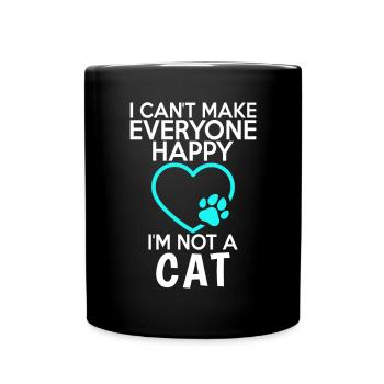Gift Cat Owner Cat Gift - Full Colour Mug - black - Front