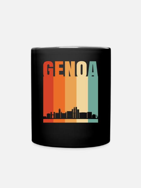 Genoa - Tasse einfarbig - Schwarz