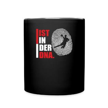Accessoires de handball motif handball - Mug uni - noir - Devant