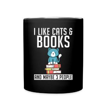 Cadeau Propriétaire de chat Cadeau de chat - Mug uni - noir - Devant