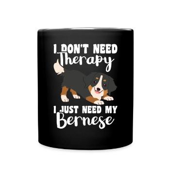 Bernese - Full Colour Mug - black - Front