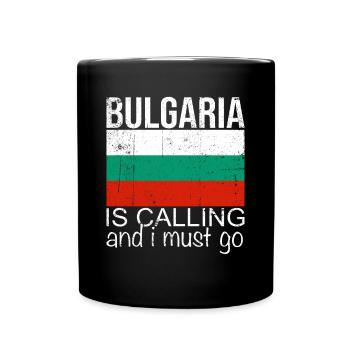 Bulgaria - Full Colour Mug - black - Front