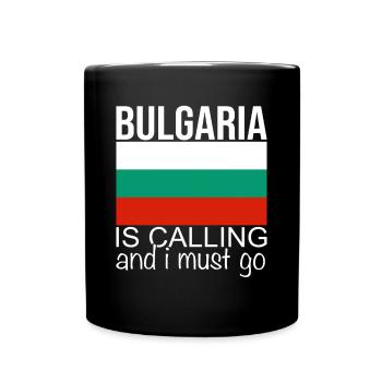 Bulgaria - Full Colour Mug - black - Front