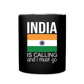 Citation Inde - Mug uni - noir - Devant