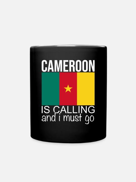 Citation Cameroun - Mug uni - noir