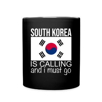 Citation Corée du Sud - Mug uni - noir - Devant