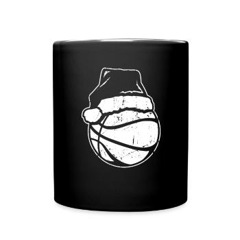 Basketball Santa Claus - Full Colour Mug - black - Front