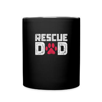 Animal Rescue Animal Rights Animal Love Pet Gift - Full Colour Mug - black - Front