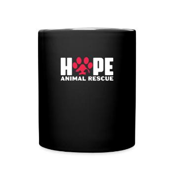 Tierrettung - Tasse einfarbig - Schwarz - Vorne