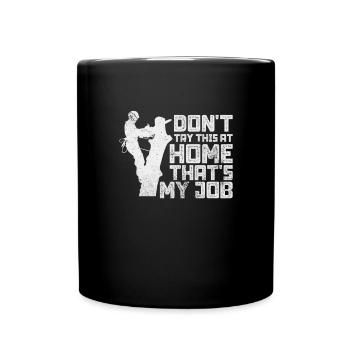 Arborist Tree Climber Arborist Gift - Full Colour Mug - black - Front