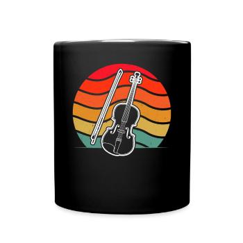 Violin Violinist Violinist - Full Colour Mug - black - Front