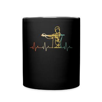 Violon Violoniste Violoniste - Mug uni - noir - Devant