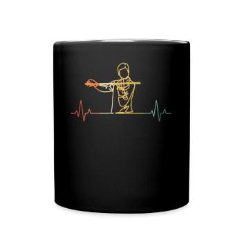 Violon Violoniste Violoniste - Mug uni - noir - Devant