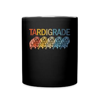 Tarderrade Retro Water B�r als Targrade harthartes - Tasse einfarbig - Schwarz - Vorne