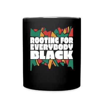 Roots for All Blacks Festival America - Full Colour Mug - black - Front