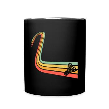 Badminton - Tasse einfarbig - Schwarz - Vorne