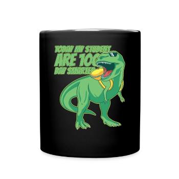 Aujourd’hui, mon élève est 100 jours plus intelligent - Mug uni - noir - Devant