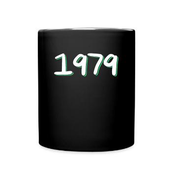 1979 Anniversaire - Mug uni - noir - Devant