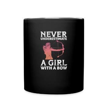 Archery Archer Archer Arrow Gift - Full Colour Mug - black - Front