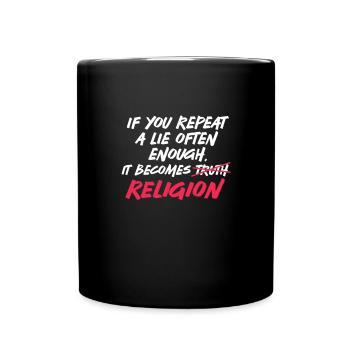 Atheist - Full Colour Mug - black - Front