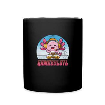 Axolotl Cadeau d’eau pour animaux aquatiques - Mug uni - noir - Devant