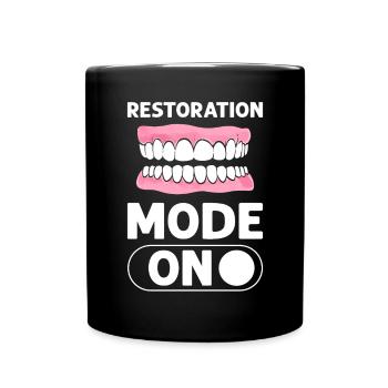 Recovery mode turned on. Dental - Full Colour Mug - black - Front
