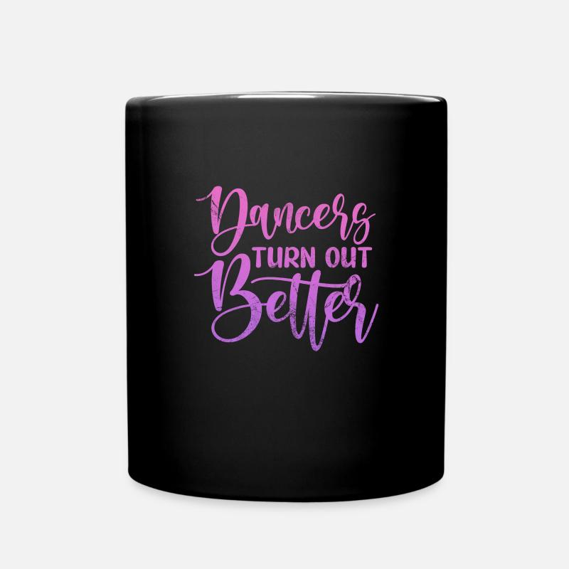 Ballett - Tasse einfarbig - Schwarz