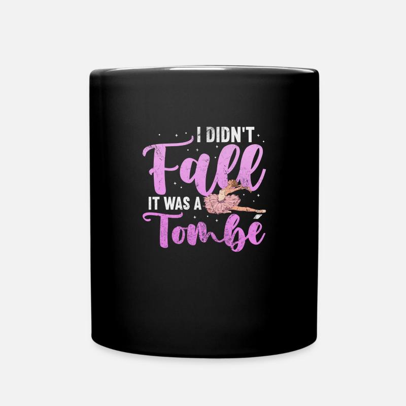 Ballett - Tasse einfarbig - Schwarz