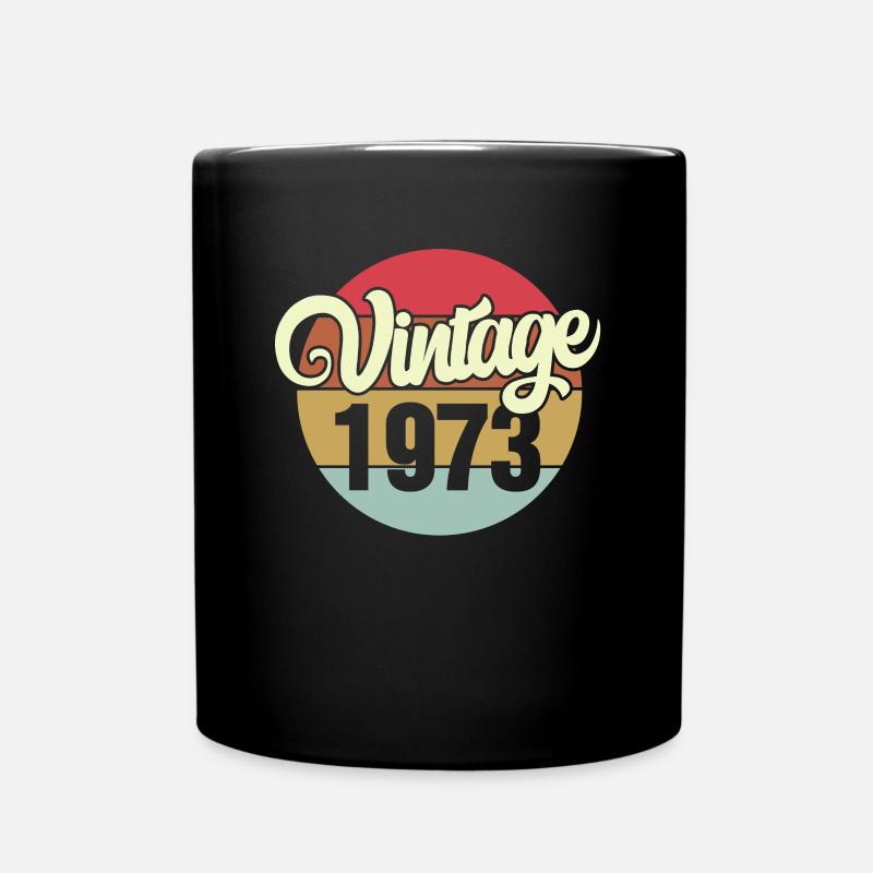 1973 - Tasse einfarbig - Schwarz