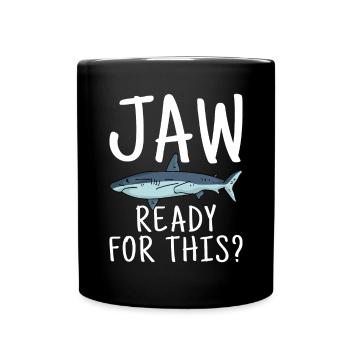 Shark Gift Shark Lover - Full Colour Mug - black - Front