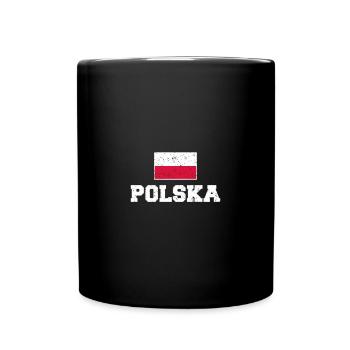 Polska Pologne polonaise - Mug uni - noir - Devant