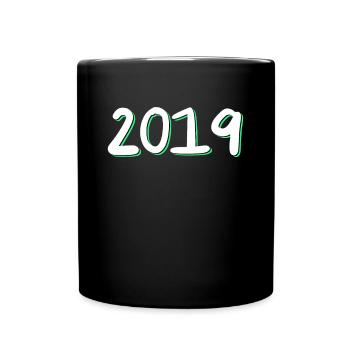 Anniversaire 2019 - Mug uni - noir - Devant
